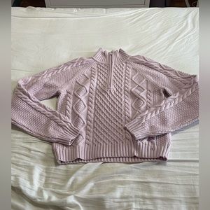 NWOT Aritzia Sunday Best Boreal 1/4 Zip Sweater